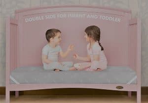 2. Orthopedic Soft Foam Crib Mattress