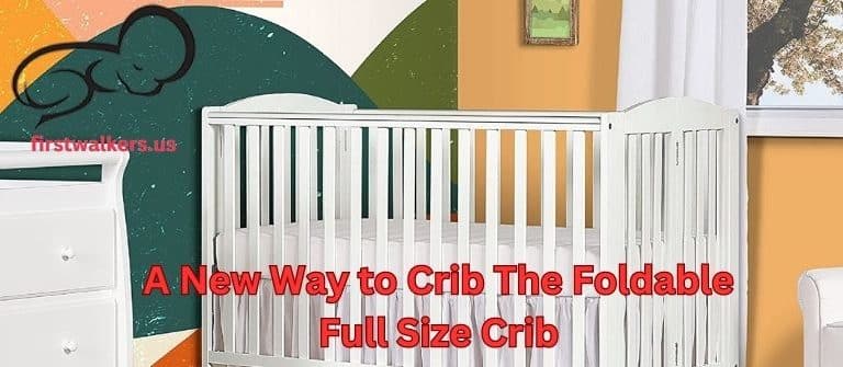 The Perfect Crib for Small Spaces The Foldable Full Size Crib